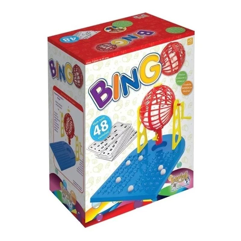 Jogo De Bingo 48 Cartelas