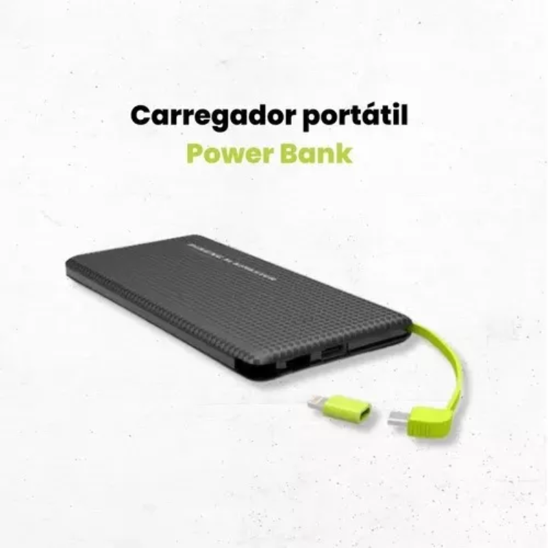 Carregador Portátil 10000mAh